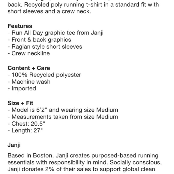 Janji running tea - Picture 5 of 10